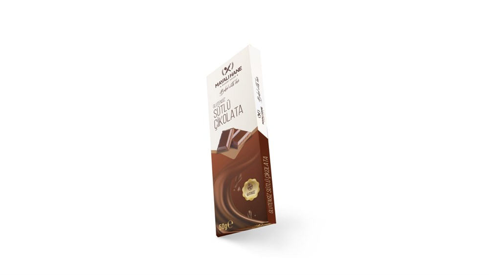 Mayalıhane Glutensiz Sütlü Tablet Çikolata 50 gr