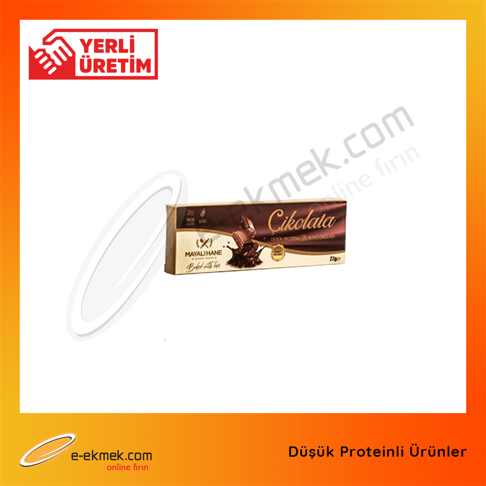 Mayalihane Glutensiz Düsük Proteinli Tablet Çikolata 23 gr